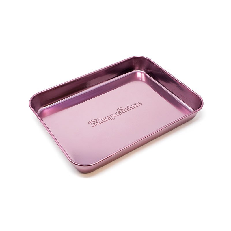 Blazy Susan Pink Rolling Tray