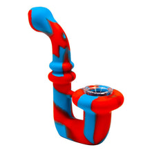 Load image into Gallery viewer, Cannatonik Silicone Orange Sexophone Pipe
