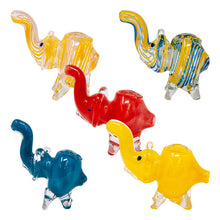 Load image into Gallery viewer, Small Elephant Glass Pipe 2.5 Inches
