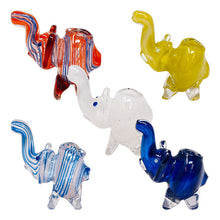 Load image into Gallery viewer, Small Elephant Glass Pipe 2.5 Inches
