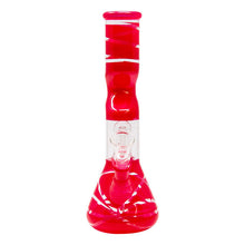 Load image into Gallery viewer, Red Mini Hook Percolated Zong Bong 10 Inches
