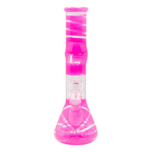 Load image into Gallery viewer, Pink Mini Hook Percolated Zong Bong 10 Inches
