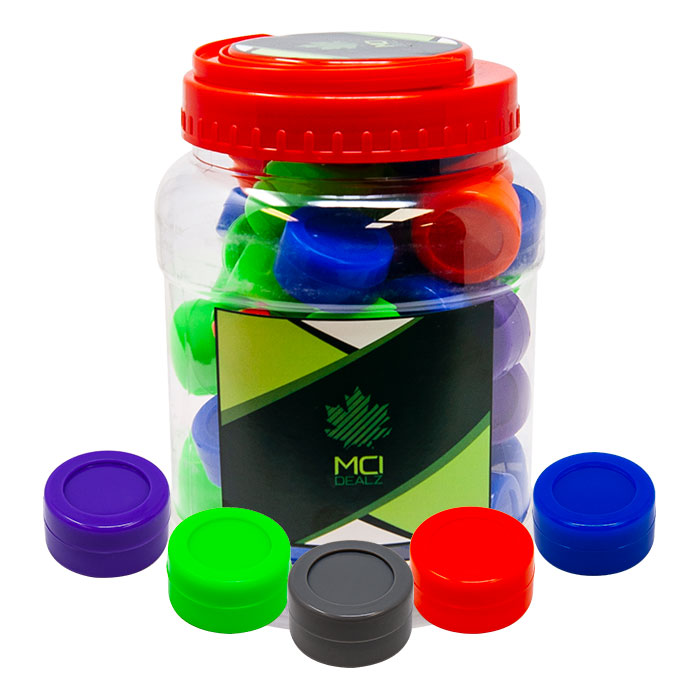 MCI Silicone Container 38mm Box Of 50 Pcs