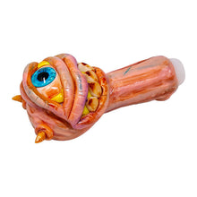 Load image into Gallery viewer, Smiling Monster Hand Pipe 5 Inches
