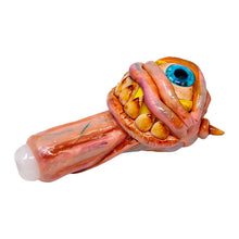 Load image into Gallery viewer, Smiling Monster Hand Pipe 5 Inches
