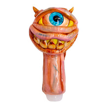 Load image into Gallery viewer, Smiling Monster Hand Pipe 5 Inches
