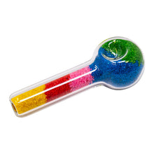 Load image into Gallery viewer, Colorful Crystals Hand Pipe 5 Inches
