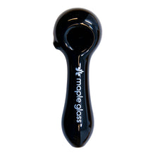 Load image into Gallery viewer, Maple Glass Black Classic Pipe 6 Inches
