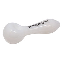 Load image into Gallery viewer, Maple Glass White Classic Pipe 6 Inches
