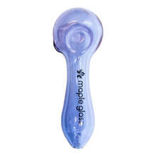 Load image into Gallery viewer, Maple Glass Purple Classic Pipe 6 Inches
