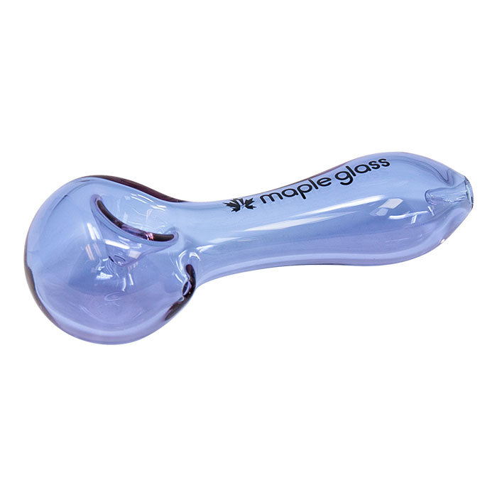 Maple Glass Purple Classic Pipe 6 Inches