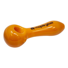 Load image into Gallery viewer, Maple Glass Jade Yellow Classic Pipe 6 Inches
