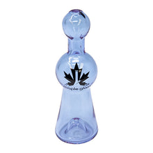 Load image into Gallery viewer, Maple Glass Purple Cobalt Glass Chillum Pipe 4 Inches
