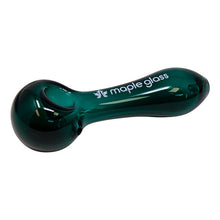 Load image into Gallery viewer, Maple Glass Teal Green Classic Pipe 6 Inches
