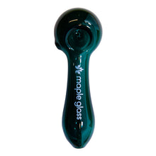 Load image into Gallery viewer, Maple Glass Teal Green Classic Pipe 6 Inches
