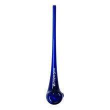 Load image into Gallery viewer, Maple Glass Blue Gandalf Straight Pipe 10 Inches
