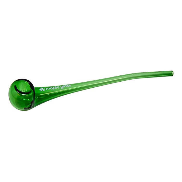 Maple Glass Green Gandalf Straight Pipe 10 Inches