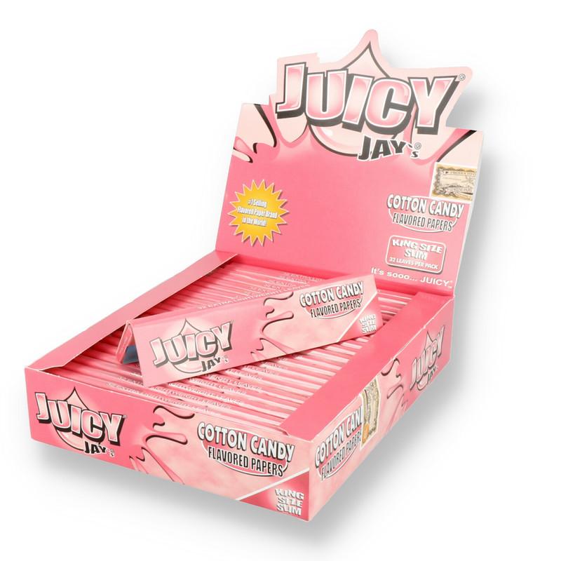 Juicy Jay Rolling Paper Cotton Candy King Size Slim