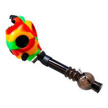 Load image into Gallery viewer, Rasta Colored Mask Bong
