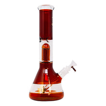 Load image into Gallery viewer, Amber Maple Glass Tree Percolator Bong 14 Inches
