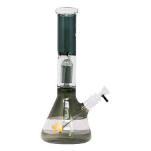 Load image into Gallery viewer, Gray Maple Glass Tree Percolator Bong 14 Inches
