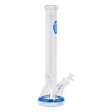 Load image into Gallery viewer, Blue Karma Series 9mm Thick Beaker 18 Inches Bong By Soul Glass
