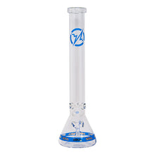 Load image into Gallery viewer, Blue Karma Series 9mm Thick Beaker 18 Inches Bong By Soul Glass
