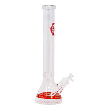 Load image into Gallery viewer, Red Karma Series 9mm Thick Beaker 18 Inches Bong By Soul Glass
