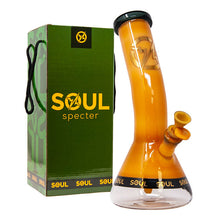 Load image into Gallery viewer, Espresso Specter Series 12 Inches Bent Neck Beaker Bong by Soul Glass
