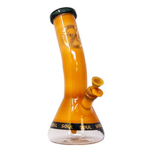 Load image into Gallery viewer, Espresso Specter Series 12 Inches Bent Neck Beaker Bong by Soul Glass
