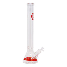 Load image into Gallery viewer, Soul Glass 9mm Thick Red Glass Beaker Bong 24 Inches
