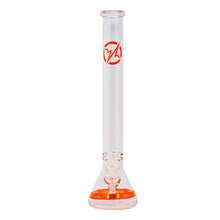 Load image into Gallery viewer, Soul Glass 9mm Thick Orange Glass Beaker Bong 24 Inches
