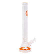 Load image into Gallery viewer, Soul Glass 9mm Thick Orange Glass Beaker Bong 24 Inches
