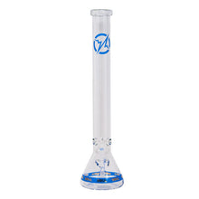 Load image into Gallery viewer, Soul Glass 9mm Thick Blue Glass Beaker Bong 24 Inches
