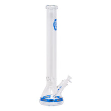 Load image into Gallery viewer, Soul Glass 9mm Thick Blue Glass Beaker Bong 24 Inches
