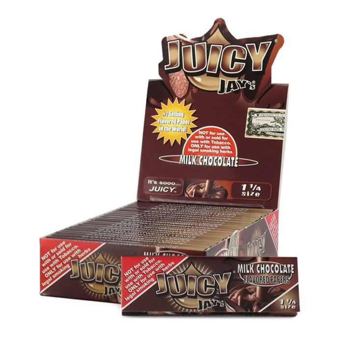 JUICY JAY  ROLLING PAPERS MILK CHOCOLATE 1.25