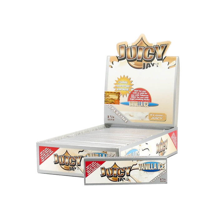 JUICY JAY SUPERFINE ROLLING PAPERS  VANILLA ICE 1.25