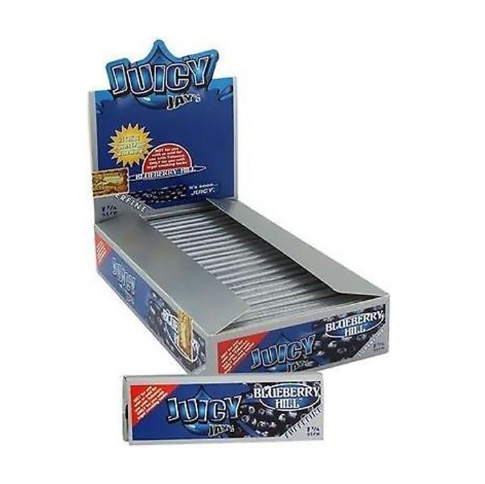 Juicy Jay Blueberry hills Superfine Rolling Papers 1.25