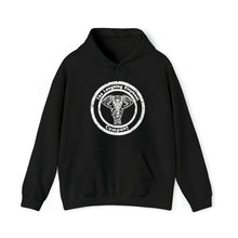 Load image into Gallery viewer, The Laughing Elephant Hoodie White Logo
