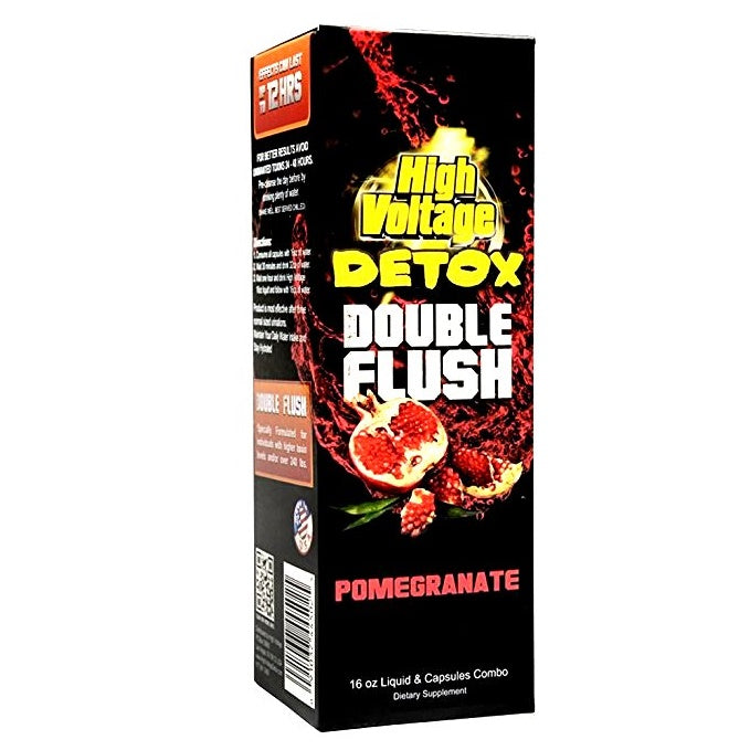 HIGH VOLTAGE DOUBLE FLUSH POMEGRANATE 16OZ