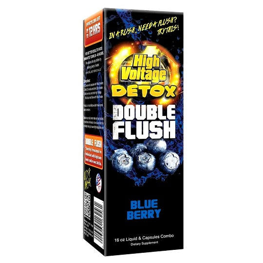 HIGH VOLTAGE DOUBLE FLUSH BLUEBERRY 16OZ