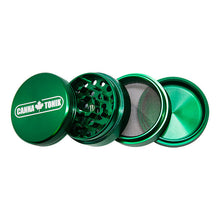 Load image into Gallery viewer, CANNATONIK ANODIZED ALUMINIUM GRINDER 50 MM GREEN
