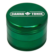 Load image into Gallery viewer, CANNATONIK ANODIZED ALUMINIUM GRINDER 50 MM GREEN
