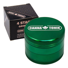 Load image into Gallery viewer, CANNATONIK ANODIZED ALUMINIUM GRINDER 50 MM GREEN
