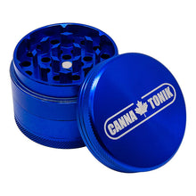 Load image into Gallery viewer, CANNATONIK ANODIZED ALUMINIUM GRINDER 50 MM BLUE
