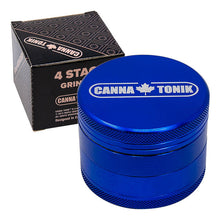 Load image into Gallery viewer, CANNATONIK ANODIZED ALUMINIUM GRINDER 50 MM BLUE
