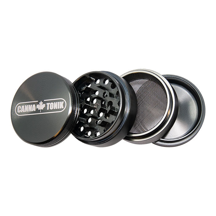 CANNATONIK ANODIZED ALUMINIUM GRINDER 50 MM GREY