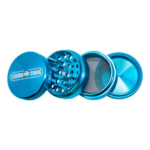 Load image into Gallery viewer, CANNATONIK ANODIZED ALUMINIUM GRINDER 50 MM LIGHT BLUE
