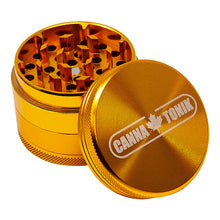 Load image into Gallery viewer, CANNATONIK ANODIZED ALUMINIUM GRINDER 50 MM GOLD
