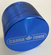 Load image into Gallery viewer, CANNATONIK ANODIZED ALUMINIUM GRINDER 40MM BLUE
